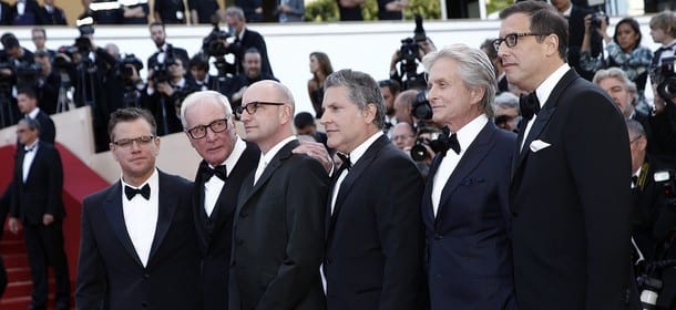 Matt Damon, Michael Douglas, Steven Soderbergh