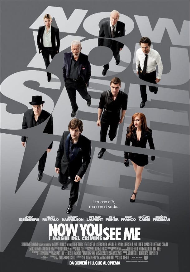 Now You See Me poster italiano