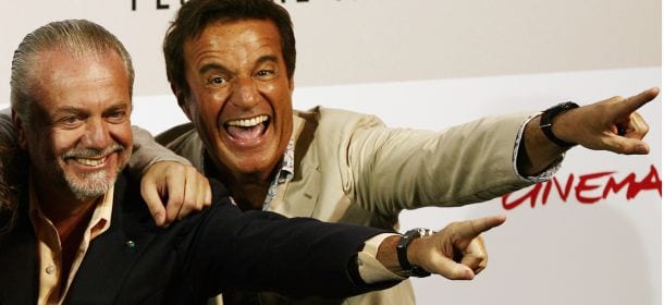 Christian De Sica e Aurelio De Laurentiis