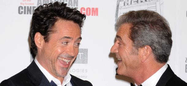 Mel Gibson, Robert Downey Jr.