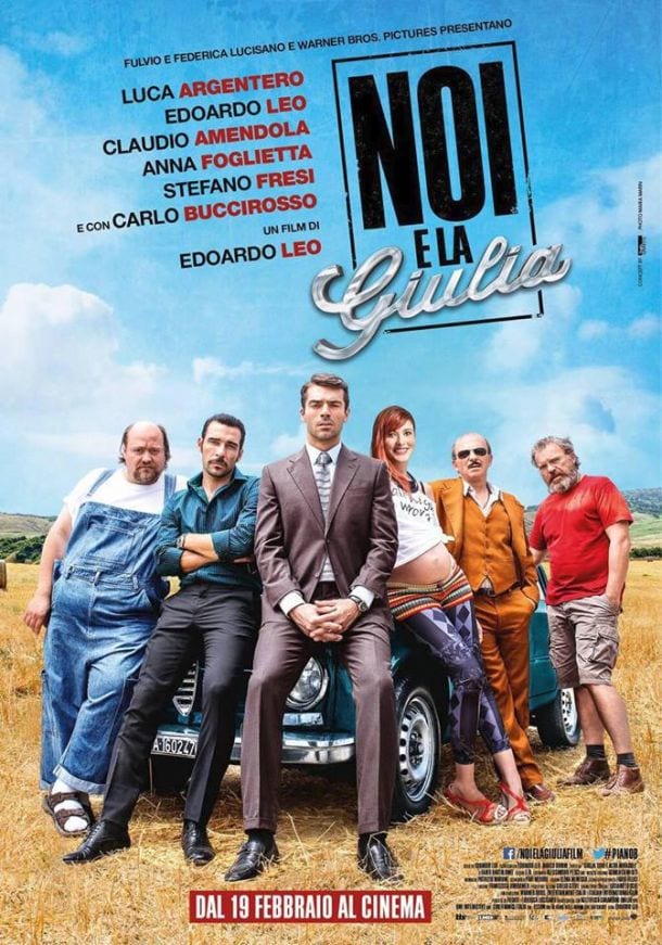 "Noi e la Giulia" di Edoardo Leo: il poster ufficiale