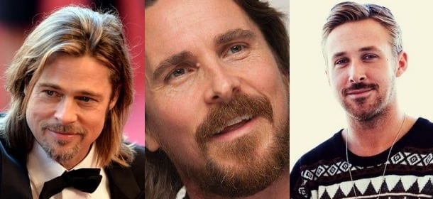 Brad Pitt, Christian Bale, Ryan Gosling insieme in 