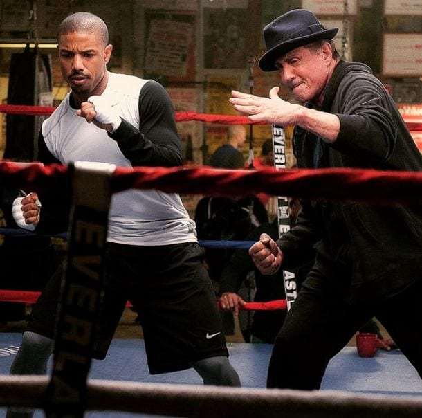 Creed, spin-off di Rocky: Stallone e Jordan nella prima foto ufficiale