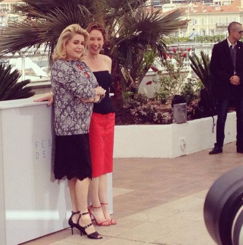 Cannes 2015 ai nastri di partenza: arriva Catherine Deneuve [FOTO]