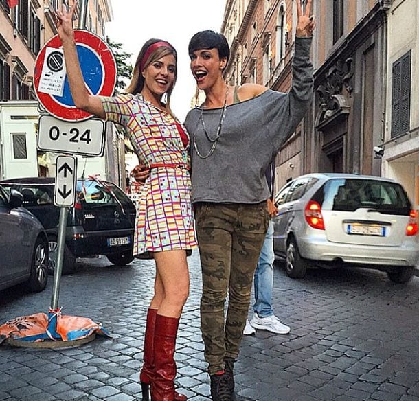 Attesa e cambiamenti: Martina Stella e Roberta Giarrusso sul set [FOTO]