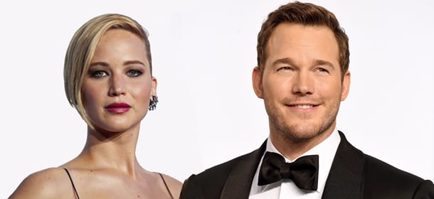 Passengers si farà: Chris Pratt e Jennifer Lawrence innamorati tra le stelle