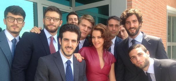 Nemiche per la pelle: Roberto Ruberti sul set con Claudia Gerini