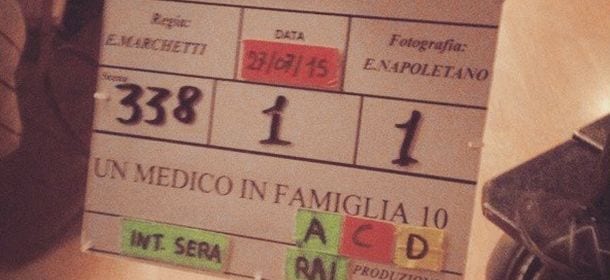 Un medico in famiglia 10, riprese iniziate a Cinecittà: le prime foto dal set