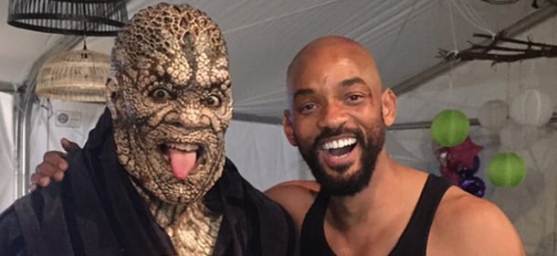 Suicide Squad: anche Killer Croc festeggia il compleanno sul set