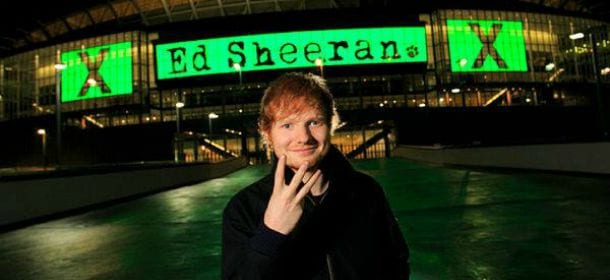 Ed Sheeran al cinema con 