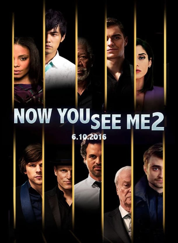 Now You See Me - I maghi del crimine 2: primo teaser trailer con Daniel Radcliffe