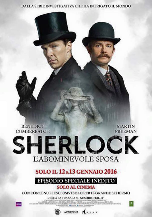 Sherlock: L’abominevole sposa, lo speciale natalizio arriva nelle sale italiane