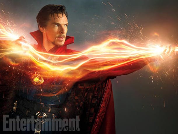 Doctor Strange: prima foto ufficiale di Bendict Cumberbatch in costume e le sue parole