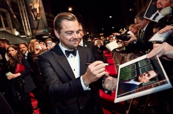 Leonardo DiCaprio Bafta 2016