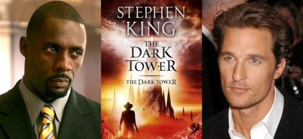 La Torre Nera: Stephen King annuncia Matthew McConaughey e Idris Elba