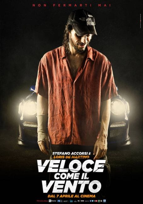 “Veloce come il vento”, il poster e il trailer del nuovo film con Stefano Accorsi