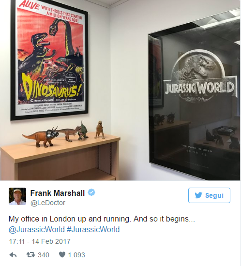 Jurassic World 2: novità sulla trama e sul cast 