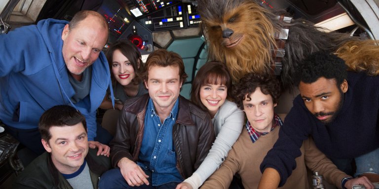 Han Solo: la prima foto del cast sul set dello spin-off di Star Wars
