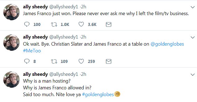 James Franco accusato di molestie durante la cerimonia dei Golden Globe 2018