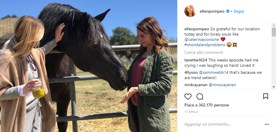 Grey's Anatomy: gravidanza in arrivo per Amelia e Owen? La foto sospetta di Ellen Pompeo conferma tutto? [FOTO]