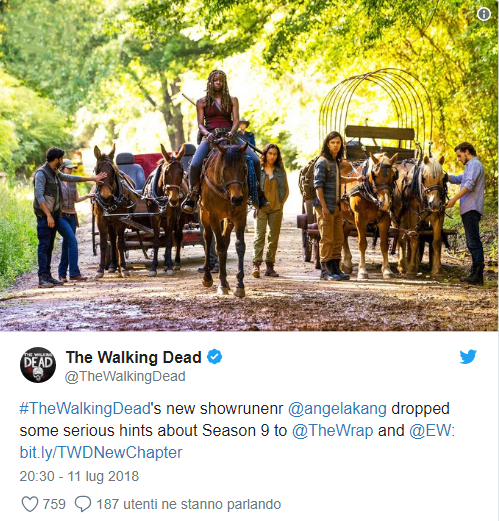 The Walking Dead 9: tutte le novità sulla nuova stagione [FOTO]