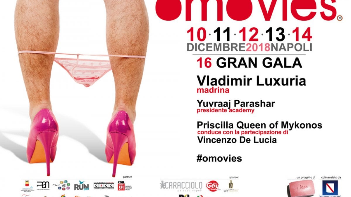 Napoli ospita l'OMOVIES Film Festival 2018: madrina Vladimir Luxuria