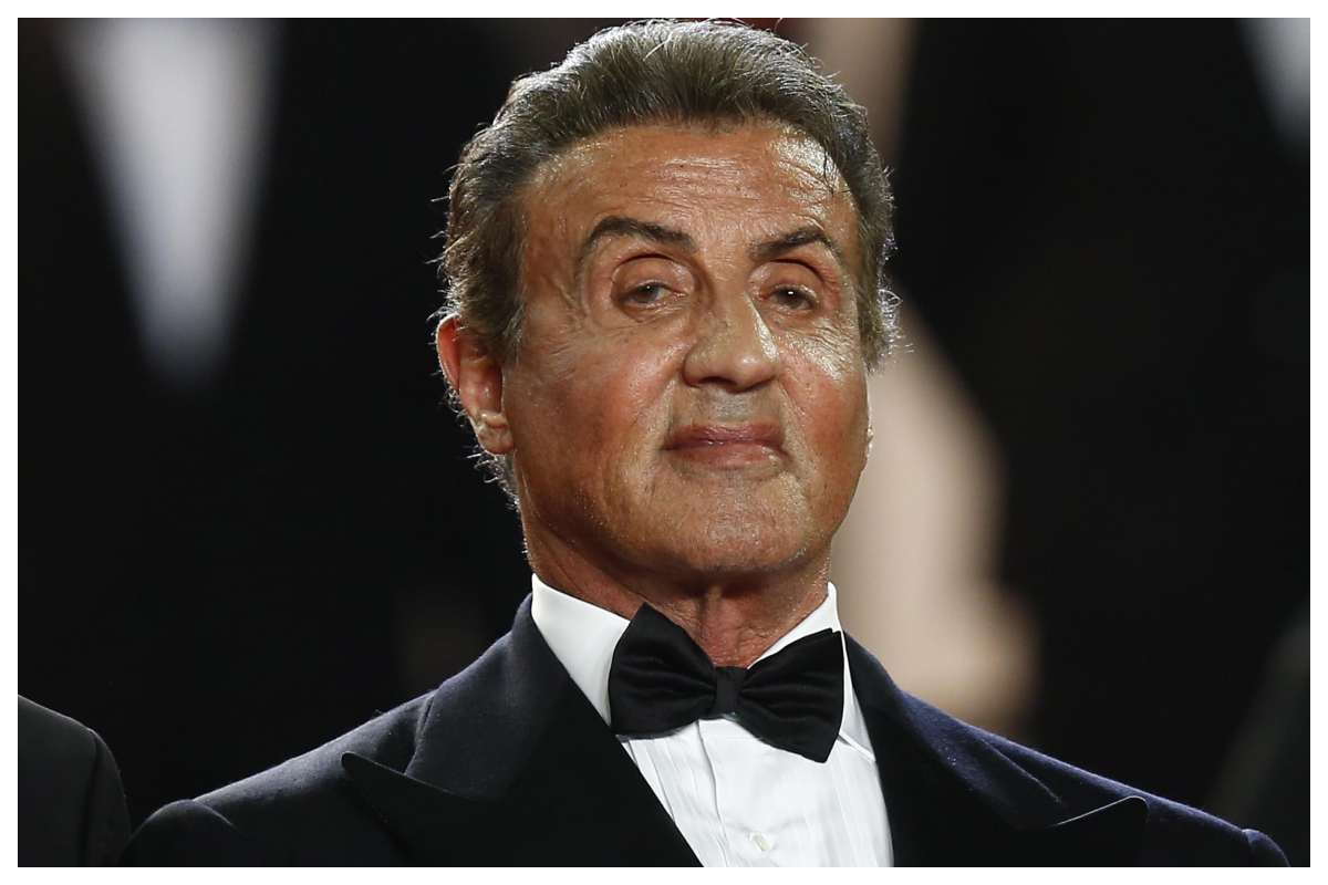 Sylvester Stallone primo piano