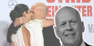 Bruce Willis e la moglie Hemma