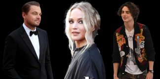 Jennifer Lawrence esasperata da DiCaprio e Chalamet