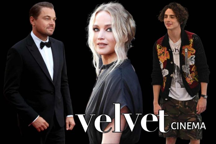 Jennifer Lawrence esasperata da DiCaprio e Chalamet