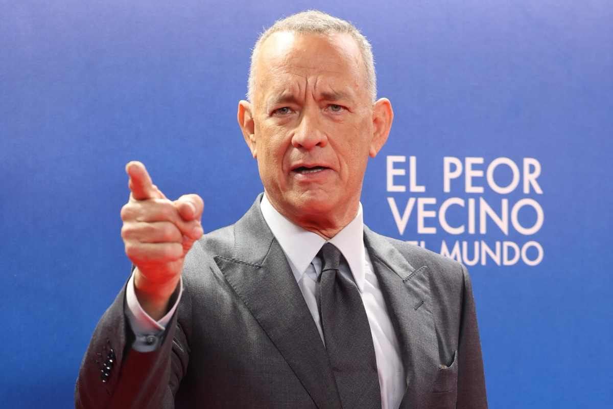 Tom Hanks le bugie sul set 