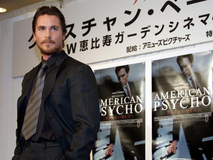 Presentazione di American Psycho con Christian Bale