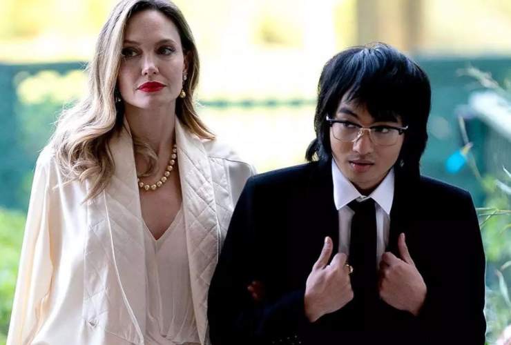 Angelina Jolie e figlio