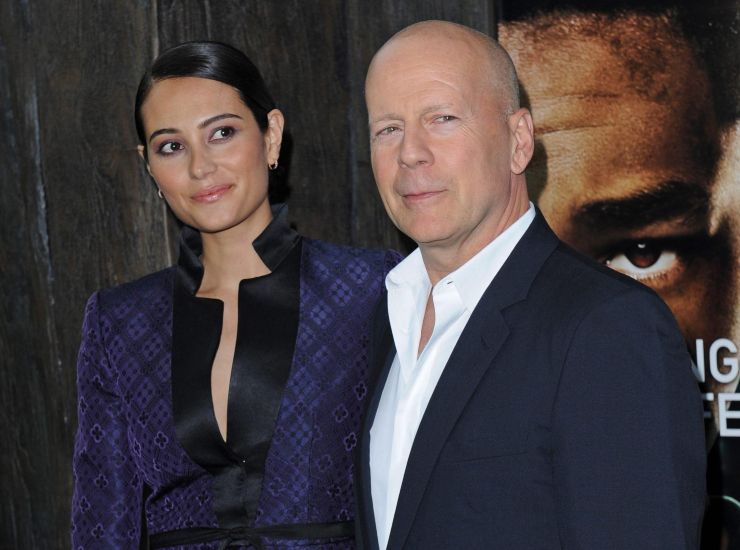 Bruce Willis e la moglie Emma Haming