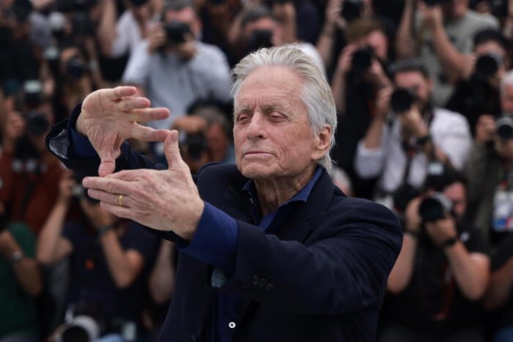 Premio alla carriera per Michael Douglas al Festival di Cannes.