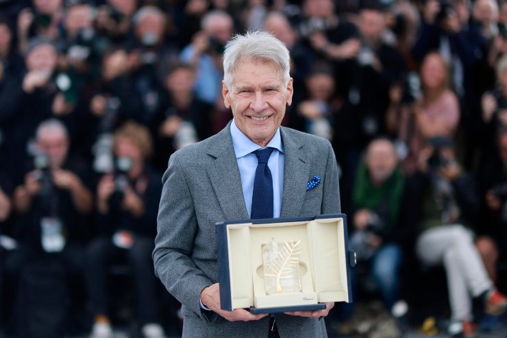 Harrison Ford riceve la Palma D'oro