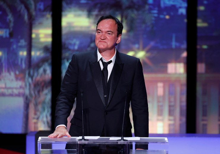Il regista Quentin Tarantino al Festival di Cannes