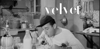 Alberto Sordi e la foto dietro la scena dei maccheroni in Un Americano a Roma