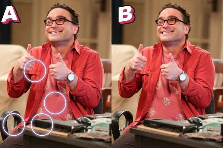 test differenze the big bang theory