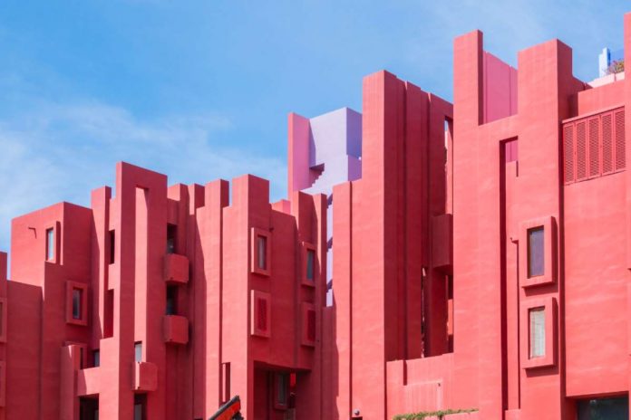 muralla roja quali sono i luoghi rosa come il set di barbie