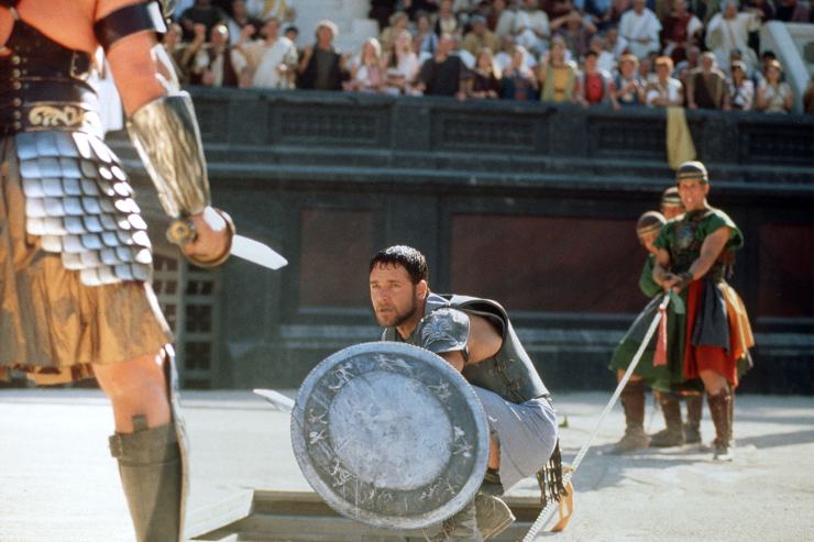 Russel Crowe risponde alle curiosità sul sequel de Il Gladiatore