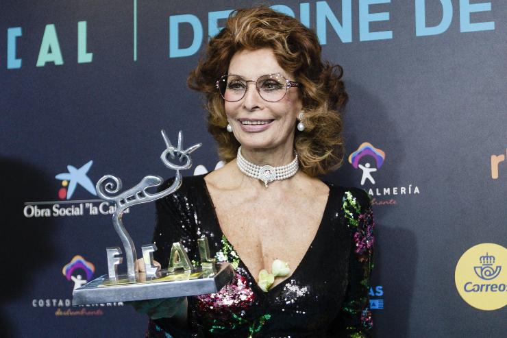 Sophia Loren nel 2017 