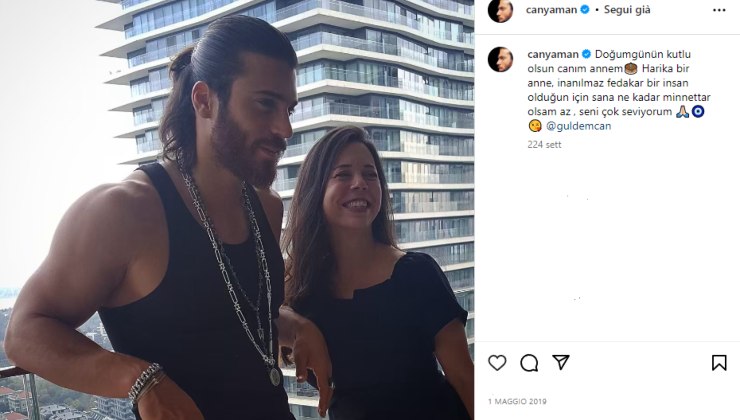 can yaman mamma somiglianza 