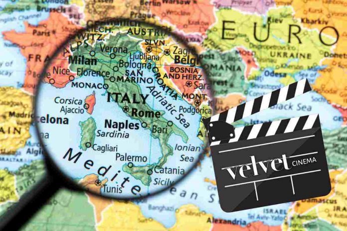 Italy map Filming locations in Italy