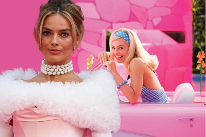 margot robbie in barbie, chi poteva esserci