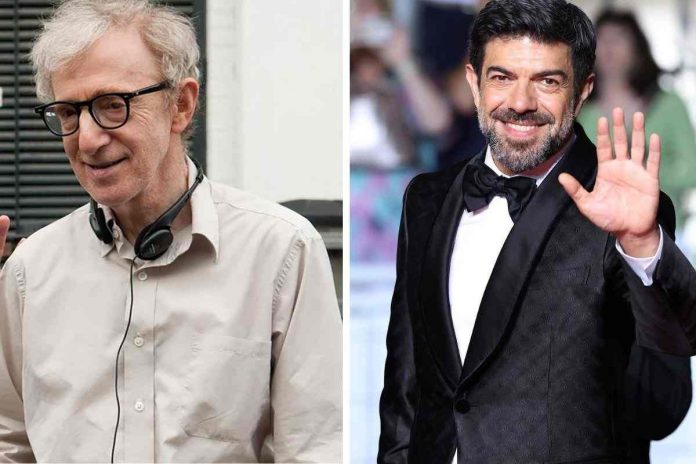 Woody Allen and Pierfrancesco Favino film exhibition