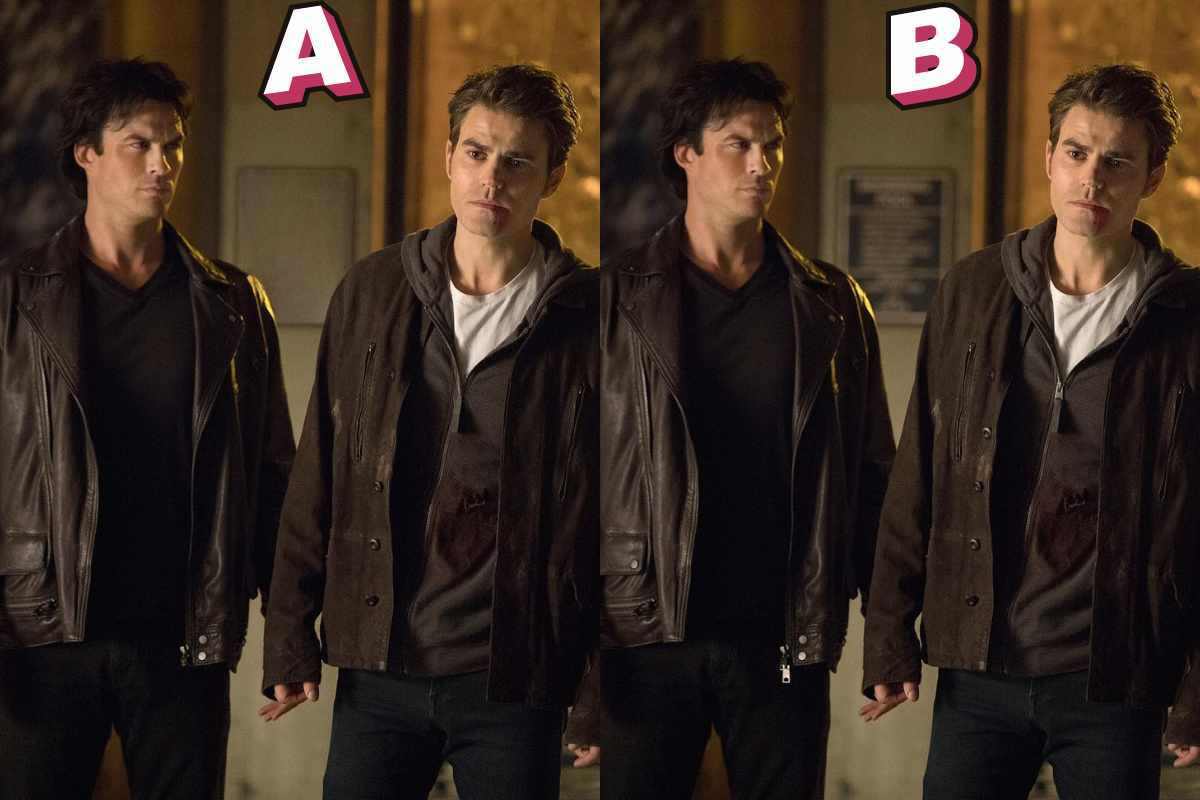 test trova differenze serie the vampire diaries