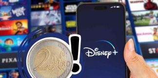 Disney+ a 2 euro