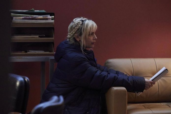 Micaela Ramazzotti Micaela Ramazzotti sul set di Felicità