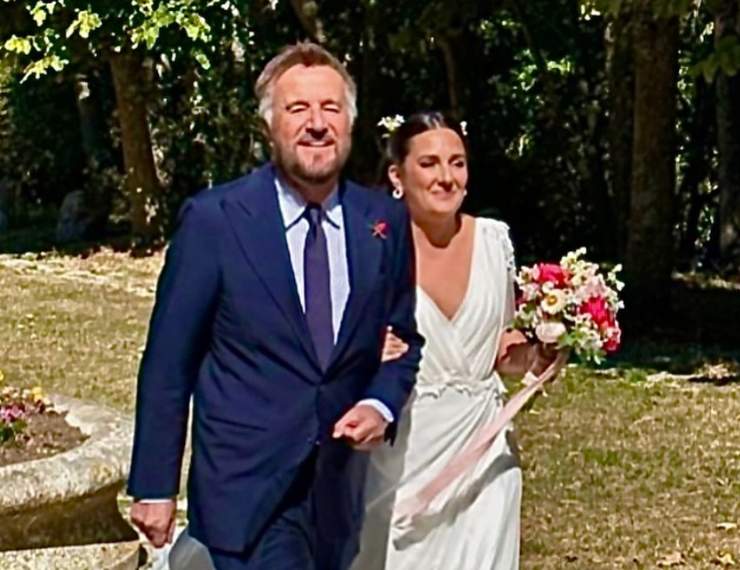 christian de sica è diventato nonno di bianca